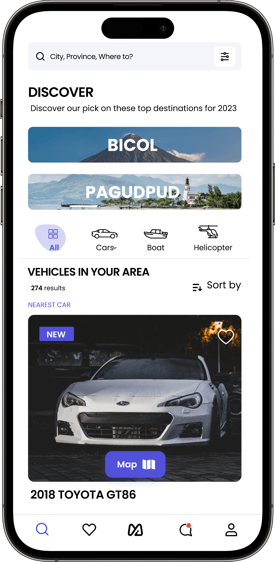 Mobii App Screenshot